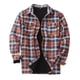 thumbnail image 1 of Men's Winter Coat Short Thick Fleece Lining Parka Transition Jacket A5 Orange XL, 1 of 5