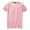 Pink, variant on Breezora Men's Velvet T-Shirt Short Sleeve Slim Fit Soft Texture Fashion Basic Top for Spring and Summer Casual Outfit and Modern Streetwear L Size Black