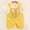 Yellow, variant on HAOTAGS Baby Girls Short Sleeve Tshirts with Overalls 2 Piece Sets, Casual Summer Outfits for Kids Pink 4-5 Years