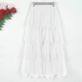 thumbnail image 2 of HexaHive Women's Spring and Summer Irregular Mesh Half-Length Multilayer Cake Skirt, 2 of 5