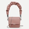 thumbnail image 5 of Bolsa Mini bolso de hombro con pintalabios para mujer. bolso de cadena de PU con asa plisada (rosa) Ehuebsd Nuevos Originales, 5 of 5