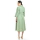 thumbnail image 3 of Vestido camisero con cinto Roman Fashion /Juvenil, 3827-p (Verde militar) verde CH, 3 of 5