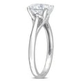 thumbnail image 3 of Everly Women's Moissanite 14K White Gold Engagement Ring, 3 of 7