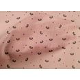 thumbnail image 4 of oneOone Cotton Poplin Fabric Dot & Face Dog Print Fabric by Yard 56 Inch Wide, 4 of 4
