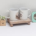 thumbnail image 3 of Parisloft Farmhouse Rustic Wood Table Riser, Decorative Wood Display Riser, Farmhouse Wood Stand, 7.9"W, 3 of 9