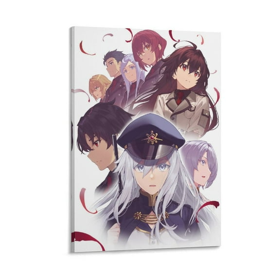 86 Eighty Six Anime Poster (4) Wall Art Picture Painting Poster Canvas Print Posters Artworks Bedroom Living Room Decor 12x18inch(30x45cm)