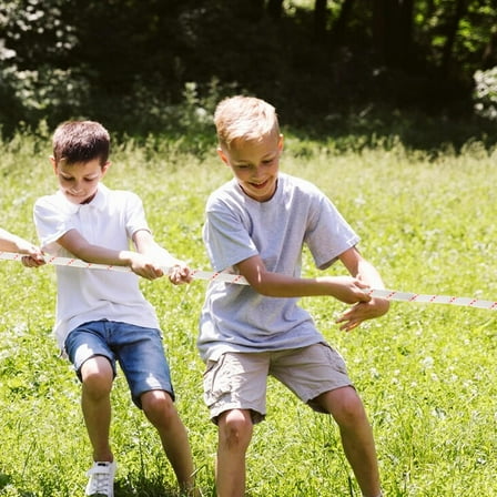 Amosfun 1Set Versatile Tug of War Rope for Skipping Jump Rope and Outdoor Recreational Use