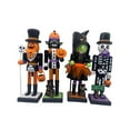 thumbnail image 4 of 4 Pièces Traditionnel Nutcracker en Bois Halloween Nutcracker Soldat Figure Décor, 4 of 9