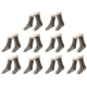 thumbnail image 1 of Calcetines Térmicos Felpa Suaves Invierno Zapatos para Interior (gris), 1 of 4