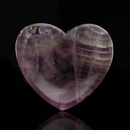 

Purple Fluorite Heart Dish // 158 Grams