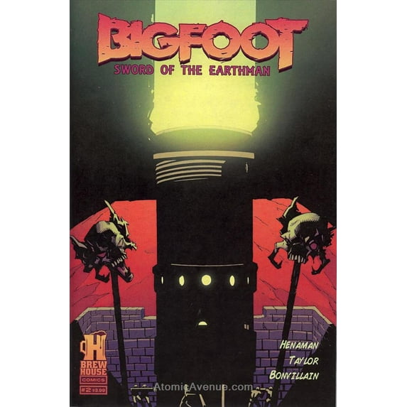 Bigfoot: Sword Of The Earthman #2 VF ; Brewhouse Comic Book