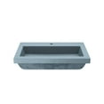 thumbnail image 7 of Native Trails NSL3019-P Nativestone 30" Rectangular Concrete Drop In Bathroom Sink - Pearl, 7 of 7
