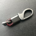 thumbnail image 3 of Metal Key Chain Car Key Holders PU Rope Horseshoe Buckle Hook Automotive Supplies, 3 of 8