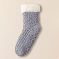 thumbnail image 6 of Yuanlong Womens Crew Slipper Socks Lined Non Floor Socks With Grips Thick Warm Winter Indoor Cozy House Socks, 6 of 6