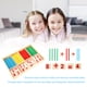 thumbnail image 5 of Juego De Juguetes Educativos De Madera Para Niños, Accesorios De Aprendizaje De Matemáticas Preescolares Para Bebés, Bloques De Madera, 5 of 7