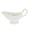 thumbnail image 1 of Western Tableware Home Ceramic Gravy Boat Saucier Sauce Jug Seasoning Container, 1 of 6