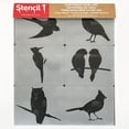thumbnail image 4 of Stencil1 Kids Fancy Bird Silhouettes Stencil Art Craft - 6-Pack, 4 of 6