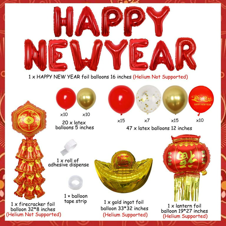 Chinese Firecrackers Lunar New Year Decorations Chinese 