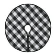 thumbnail image 4 of Annie Black Check Tree Skirt 36, 4 of 4