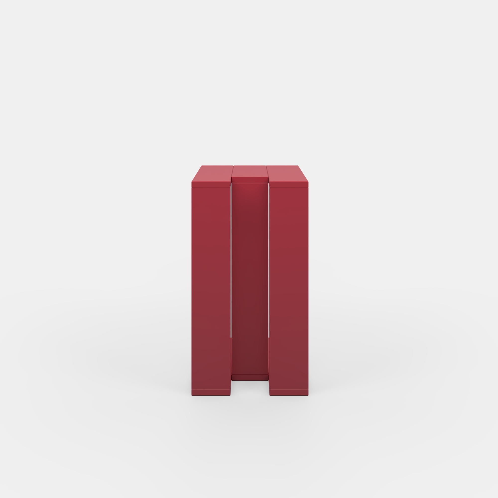 Ada Home Decor Furniture Burgundy Stanley Modern Side Table