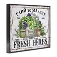 thumbnail image 3 of Stupell Industries French Country Farmhouse Fresh Herbs Black Framed Giclee Art, 14 x 11, by Creatif Belle, 3 of 8