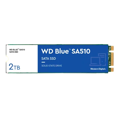 Western Digital 2TB WD Blue SA510 SATA SSD, Internal M.2 2280 Solid State Drive - WDS200T3B0B