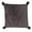 Grey, variant on Fennco Styles Plush Faux Rabbit Fur Pom Pom Decorative Filled Throw Pillow 18" W x 18" L – Grey Cushion for Couch, Bedroom, Living Room and Office Décor