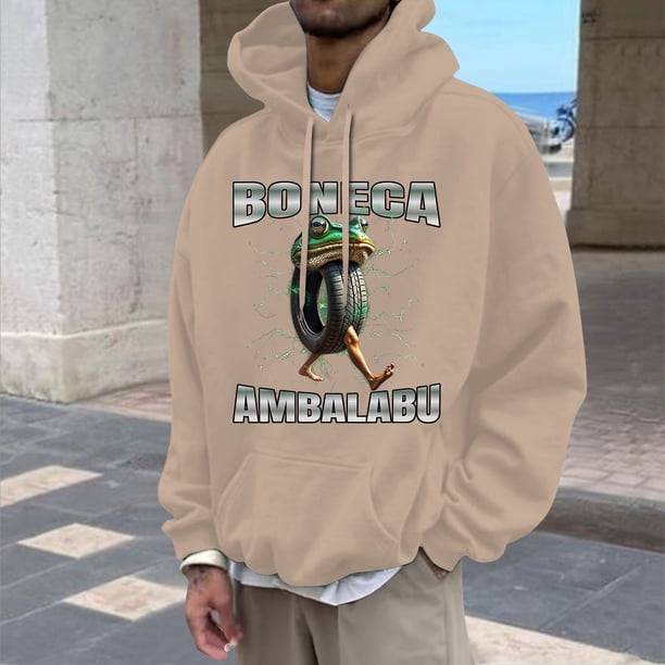 WILLBEST Sudaderas con Capucha y Sudaderas para Hombre, Jersey Clásico De Mitología China con Tela y Diseño Cómodos para Uso Informal XGrande