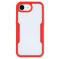thumbnail image 2 of For iPhone 16e Case Acrylic TPU Clear Phone Cover with PET Screen Film - Green, 2 of 5