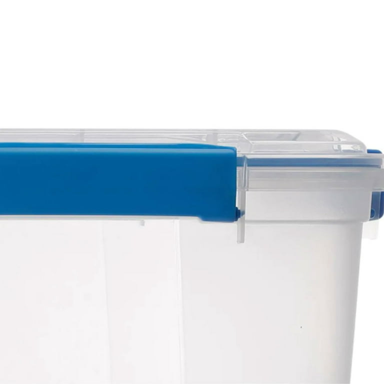 Ezy Storage IP67 Rated 50L Waterproof Plastic Storage Tote with