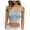 Grey, variant on Camisole Tank Tops for Women Ladies Seamless Suspender Vest Slim Solid Color Fitness Body Suit Workout Cami Top