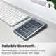 thumbnail image 2 of Teclado numérico inalámbrico Bluetooth Macally para ordenador portátil o de escritorio, 2 of 9