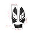 thumbnail image 1 of Cubierta de pegatinas para botones del volante fácil de instalar Cubierta de ajuste del botón del volante resistente a los arañazos de fibra de carbono para accesorios de ANGGREK Otros, 1 of 8