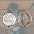 thumbnail image 4 of 26 Inch Banjo Banjolele Ukulele 4String VintagePlated with Carrying Bag Electronic Tuner, 4 of 8