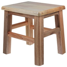 GOOHOCHY Household Solid Wood Small Square Stool Small Bench Shoes