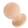 thumbnail image 1 of Raindrops Wood Finials For Furniture Solid Wood Decorative Round 1Pack, 1 of 8