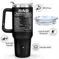thumbnail image 3 of Inspirational Gifts for Men, Sometimes You Forget You're Awesome 40 Oz Tumbler with Handle and Straw, Birthday Gifts for Him Husband Dad and Boyfriend, 3 of 7