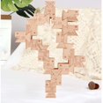 thumbnail image 4 of 16 Pieces Wooden Stacking Blocks Wooden Set for Toddlers Birthday, 4 of 8