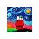 thumbnail image 3 of Cuadro de Snoopy Charlie Brown Woodstock, póster de arte de pared moderno, cuadro abstracto estilo Van Gogh, impresión en lienzo, decoración de habitación, regalo, 3 of 5