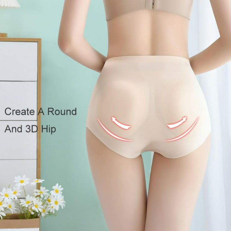 Butt Lifter Hip Enhancer Pads Underwear Shapewear Lace Padded Control  Panties Shaper Booty Fake Pad Briefs Boyshorts (Beige, S) at  Women's  Clothing store