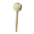 thumbnail image 1 of Beige Felt Snare Drum Beater with Maple Wood Handle for Playing Percussion Music Instruments, 1 of 8