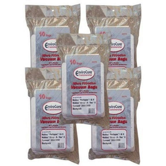 50 Castex, Nobles, Tennant Commercial Allergy Backpack, Canister, Tank Vacuum Cl