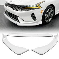 Stay Tuned Performance Front Bumper Body Splitter Spoiler Lip For 2021-2022 Kia Optima K5 Painted White