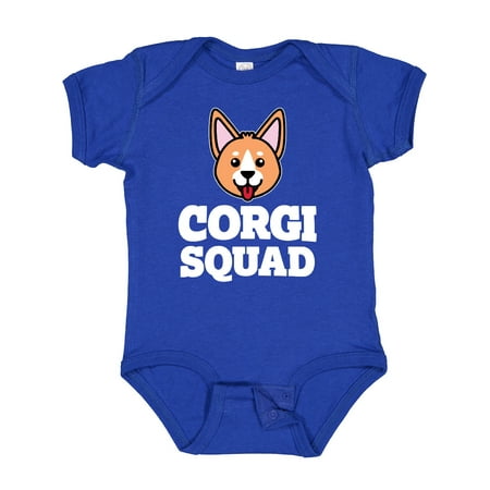 

Inktastic Dog Corgi Squad Gift Baby Boy or Baby Girl Bodysuit