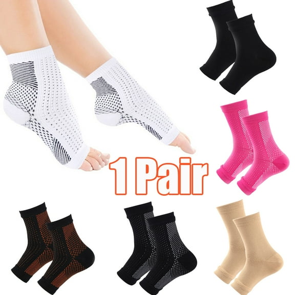 Cheers.US Compression Socks for Women Men Unisex Ankle Socks for Plantar Fasciitis Relief, Arch Support, and Foot/Heel Pain for Everyday Use Anti-fatigue Sports Sleeve Support Brace Socks