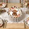 thumbnail image 5 of Taicans Highland Cow Paper Plates 10 Pack,9 Inch & 7 Inch Disposable Vintage Floral Dinner Plates,Sturdy Farmhouse Theme Party Supplies for Birthday Celebration,Rustic Decor, 5 of 6