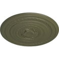 thumbnail image 3 of Ekena Millwork 26 1/4"OD x 1 1/2"P Pearl Ceiling Medallion (Fits Canopies up to 1 7/8"), Hand-Painted Painted Turtle, 3 of 5