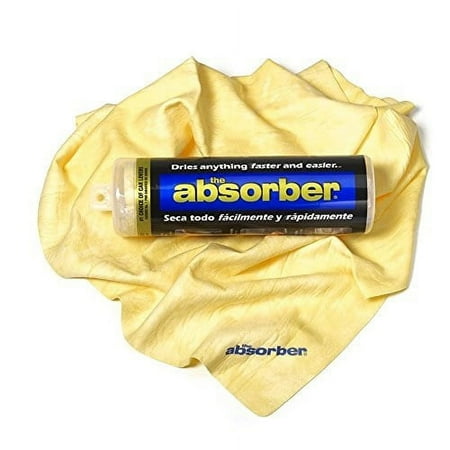 cleantools 51149 the absorber synthetic drying chamois 27 x 17 natural