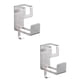 thumbnail image 3 of 2pcs Drill-free Washbasin Hanger Wall Hanging Storage Rack Sundries Wall Hook, 3 of 4