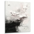 thumbnail image 2 of Designart "Watercolor Twist White III" Abstract Painting Metal Wall Decor, 2 of 5